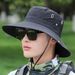Outdoor Fisherman Large Brim Protection, Fishing Hat, Jungle For Men And Women, Sun Protection With Drawstring To_desvips.com