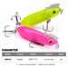 Integrated Steel Wire Long Casting Slow Pencil Half Rod Soft Rubber Flutter Sinking Lure Bass Chicken Crown Bait_desvips.com