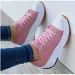 New Casual For Women 2023 Autumn Summer Round Toe Canvas Solid Color Low Top Plus Size Women's Shoes Ddmysaturn_desvips.com