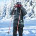 Double-bladed Snow Pole, Telescopic And Adjustable, Multifunctional Aluminum Alloy Walking Stick, Professional Ski Poles For Adults And Kids_desvips.com