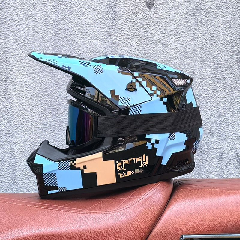 Greenway X6 Full Face Bicycle Helmet With Goggles Off-Road Downhill Helmet For Mountain Bikes Forest Trails Unisex Teenagers And Adults_desvips.com
