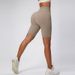 Women’s Clothing New Summer High Waist Yoga Shorts Wear As Outerwear Hip Lifting And Slimming Cycling Running And Fitness Five Point Sports Shorts_desvips.com