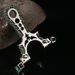New Stainless Steel Slingshot High Precision Laser Rack Flat Rubber Band For Adults Outdoor Wholesale From Factory_desvips.com