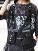 Hip Hop Retro Outdoor Trendy Brand Multifunctional Vest Bag_desvips.com