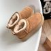 Desiger Fluffy Sow Boots Mii Wome Me Witer Australia Tasma Platform Ug Boot Fur Slipper Akle Wool Shoes_desvips.com