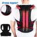 Greenhome Adjustable Unisex Back Posture Corrector Lumbar Support Brace Belt Strap Corset_desvips.com