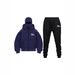 2025 New Double Hooded Sweatshirt DIY Unisex Autumn Winter Couple Zipper Hoodie Sweatpants Set_desvips.com