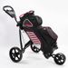 Golf Push Cart | 3-Wheel Golf Bag Pull Cart | Foldable & Space-Saving Golf Bag Cart_desvips.com