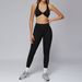 Bold Show Nude Yoga Tight High Waist Quick-Dry Casual Fitness Outfit Outdoor Sports Running Set For Women 3092_desvips.com