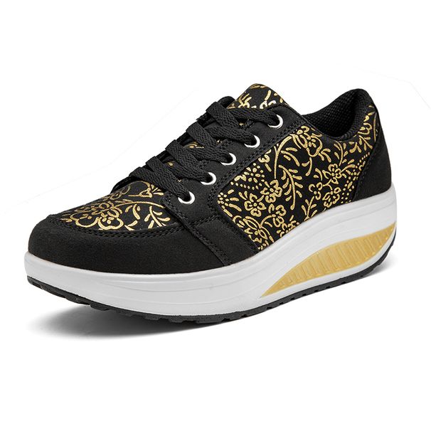 Women Leather Casual Sneakers Fashion Comfortable Platform Walking Shoes Wedge Moccasins Breathable Loafers Zapatos De_desvips.com