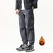 High-quality Cotton Woven American Camouflage Trendy Brand Retro Loose Three-dimensional Large Pockets Functional Leggings And Velvet Overalls_desvips.com