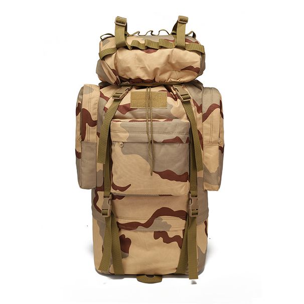 Men's Bags Outdoor Sports Mountaineering Bag Outdoor Backpack Hiking Mountaineering Bag Large Capacity 65L Large Bag Equipment Spot Wholesale_desvips.com