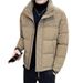 2025 Years Bestseller Plaid Season Trend Brand Stand Collar Men's Urban Simple Warm Down Jacket Wholesale_desvips.com