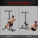 Stazione Fitness Pull Down Da Con Panca E Cavo Regolabile, In Acciaio 107x120x190cm Nero_desvips.com