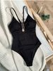 Hot-selling One-piece Swimsuit For Women, Sexy European And American Style, Cutout Bikini Swimsuit, Slim Fit, Perfect For Beach Vacations._desvips.com