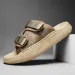 New Stylish Slide Flip Flops Men Slides Multicolor Casual Sandals Design Cozy Rock Summ Beach Fashion Shoes Flat_desvips.com