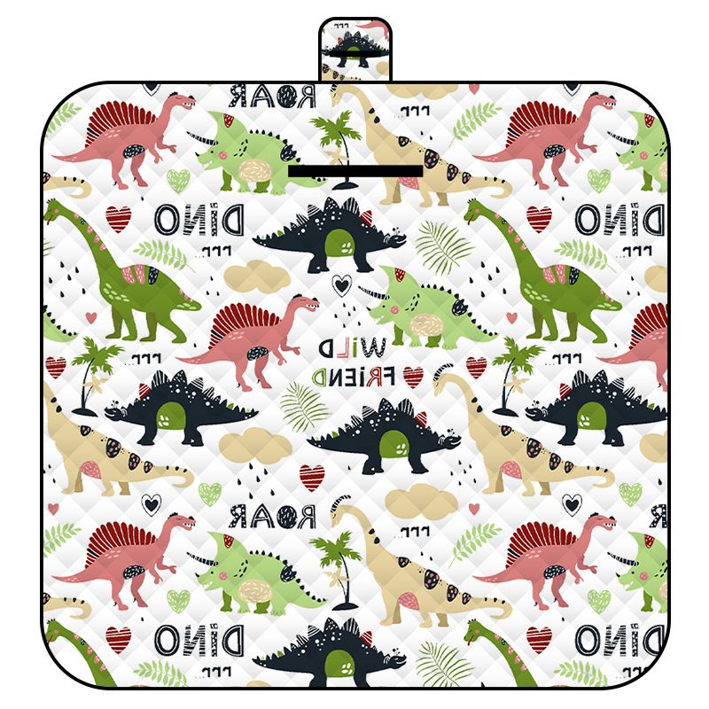 Ultrasonic Thickened Waterproof Moisture-Proof Cloth Beach Camping Outdoor Picnic Mat_desvips.com