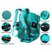 LHI 45L Outdoor Hiking Backpack Camping Waterproof Trekking Mountaineering Bug Out Bag Tactical Rucksack With Bottle_desvips.com