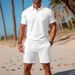 New Printed Men's Trendy Turn-Down Collar Casual Shirt Refreshing Summer Short Sleeve Top_desvips.com