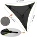 Outdoor Camping Hanging Bed Triangle Portable Multi Person Aerial Mat Travel Convenient Sleep Hammock Bed_desvips.com
