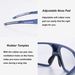 ROCKBROS Cycling Sunglasses, Sports Glasses with UV400 Protection, Unisex, 4 New Colors Available_desvips.com