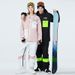 001 For Men Women, Couples' Windproof Warm Thickened Jacket, Snowboard And Snow Suit, National Trend Ski Suit_desvips.com