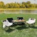 Outdoor Dual-use Lounge Portable Office Beach Fishing Camping Lunch Break Chair, Bed Folding_desvips.com
