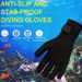 Direct From The Manufacturer, In-stock Hand Diving Gloves, Pressure-resistant, Wear-resistant, Warm, 3mm Rubber-coated,_desvips.com
