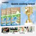 Outdoor Cooling Ice Wipes, Wet Wipes For Sports, Concerts, Military Training, Delivery, Sweat-wicking, Refreshing_desvips.com