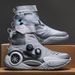 Men’s Shoes Summer High Top Youth Actual Combat Friction Sound Student Sports Fashion Sneakers_desvips.com