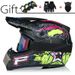 Off road non helmet motorcycle small off road helmet racing lightweight mountain full helmet with wind goggles helmet_desvips.com