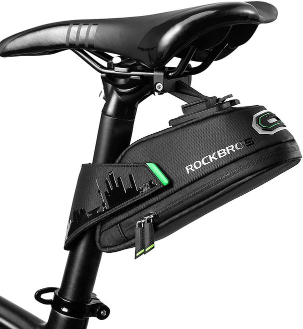 ROCKBROS Bicycle Saddle Bag MTB Road Bike Bag Waterproof 1L_desvips.com