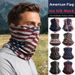 Unisex High Elastic Neck Warmer Summer Outdoor Sports Sun Protection Ice Silk Face Mask American Flag Print For Cycling_desvips.com