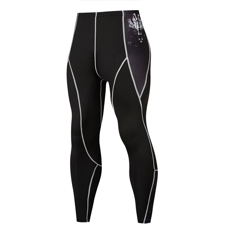 Men's Plus Size Basketball Compression Pants, PRO Summer Workout Tights With Breathable Quick-Dry Fabric For Running & Training_desvips.com