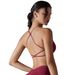 Cross-border Seamless Solid Color Cross Back Tight High Elastic Sports Wear Running Fitness Yoga Bra For Women_desvips.com