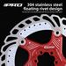 IIIPRO Mountain Bike Cooling Floating 140 160 180 203mm Pads Six-Spoke Disc Brake Rotor Accessories_desvips.com