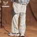 Veidoorn Autumn Winter Men's Tactical Cargo Pants Joggers Outdoor Hiking Casual Techwear Trousers Straight Leg Loose Fit_desvips.com