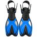 Kids Adjustable Long Swim Fins Diving Flippers For Snorkeling Swimming_desvips.com