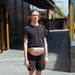 Novelty Fake Belly Fanny Pack,Funny Human Belly Waist Bag For Party Cosplay_desvips.com