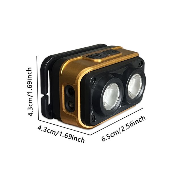 Outdoor Adventure Night Fishing Sensor Light Strong Battery Life COB High Brightness Camping Lighting Headlamp_desvips.com