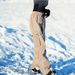 Loose Thick Velvet For Women, Waterproof And Windproof, Black Double Board Sports Outdoor, Men's Large Size Ski Pants_desvips.com