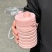 Simple Foldable Water For Girls Summer Student Portable Anti-drop Travel Outdoor Camping Retractable Silicone Cup_desvips.com