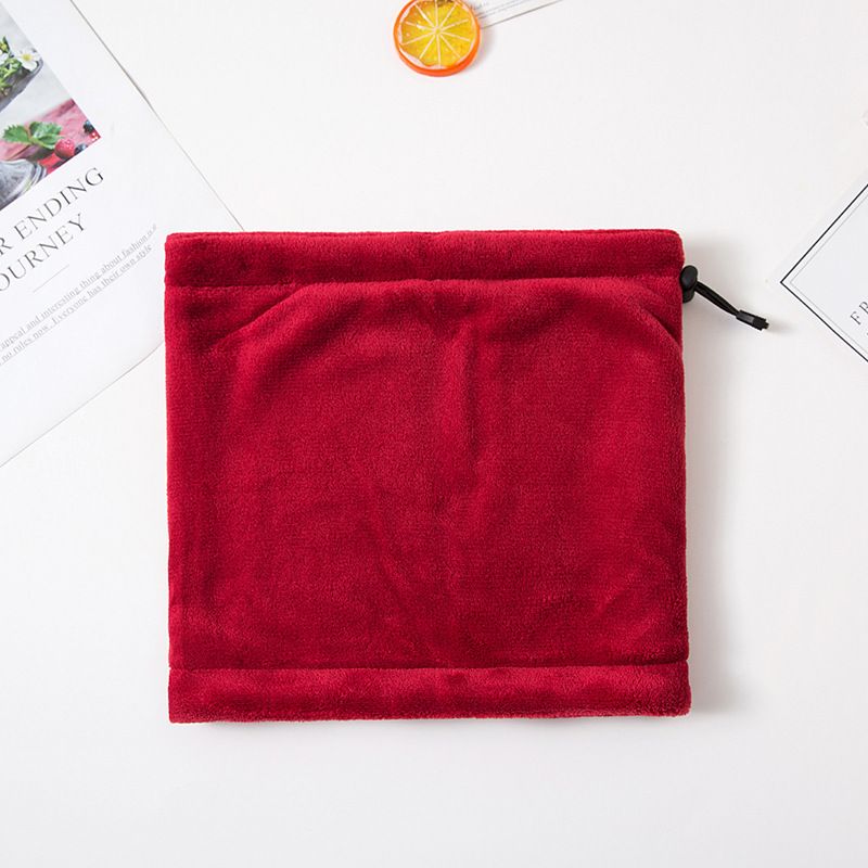 LazyZoom Cycling Mask Fleece Warm Cold-Proof Thickened Gaiter Outdoor Sports Ski Neck Warmer_desvips.com