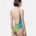 High-End One-Piece Triangle New Swimsuit Sexy Professional Swimwear Backless Women_desvips.com