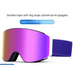 Magnetic Anti-Fog Ski Outdoor Sports UV Protection Mountaineering Snow Goggles For Men And Women_desvips.com