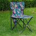 Outdoor Folding Portable Camping With Backrest Fishing Stool Art Sketching Chair_desvips.com