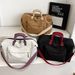 Foldable Portable Men, Short-Distance Lightweight Large-Capacity Luggage Bag, Fitness Travel Trolley Case With_desvips.com