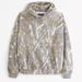New Solid Color Floral 3D Print Hoodie Trendy Fashion Casual Loose Long Sleeve Sweatshirt_desvips.com