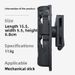 Jiandun Quick Release Swing Mechanical Sleeve 360 Degree Rotating Telescopic Stick Plastic Steel Universal Back Clip_desvips.com