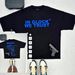 2025 Pistol Trendy Brand New Front And Back Printed T-Shirt Gothic High Street Short Sleeve Versatile Crew Neck Top_desvips.com